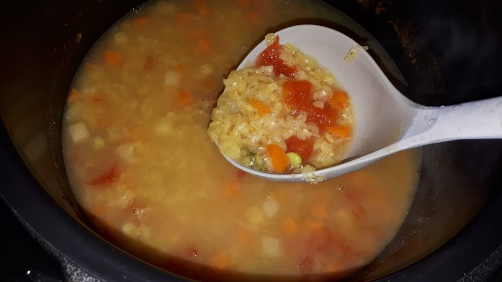 Supa cu linte in Tefal One Pot